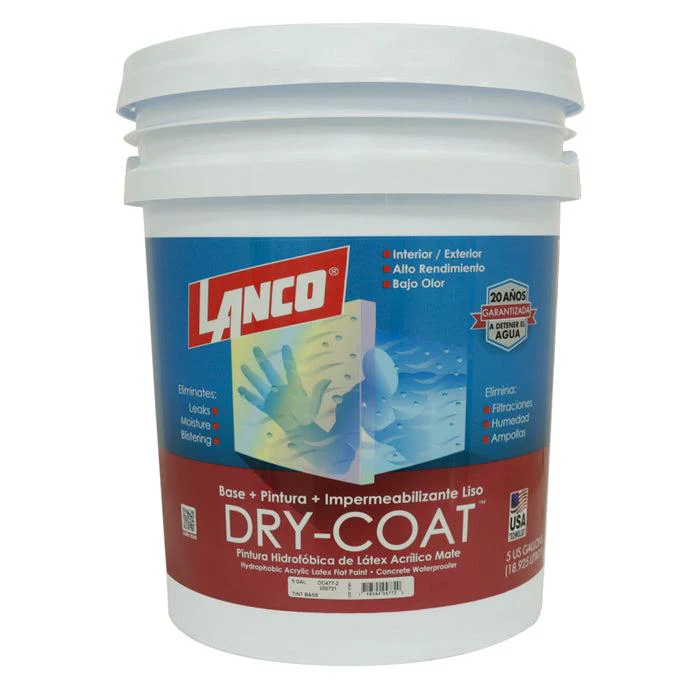 LANCO PINTURA ESPECIAL DRY COAT TINT 5 GALONES