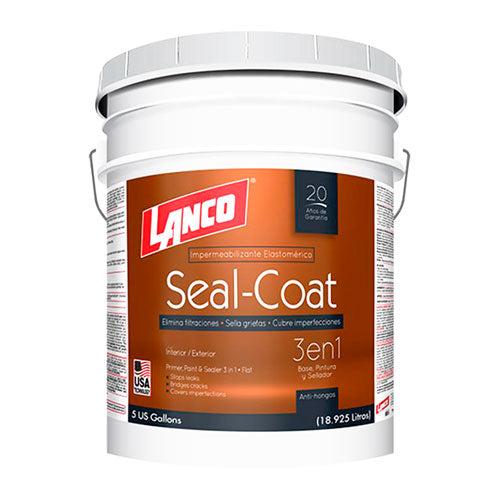 LANCO PINTURA ESPECIAL SEAL COAT PASTEL 5 GALONES