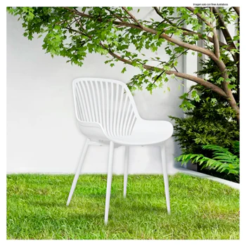 Silla de polipropileno SL-7029WH color blanco - Image 3