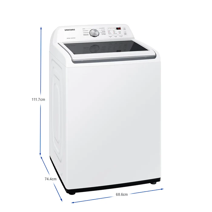 Lavadora 21kg WA21B3543GW/A Samsung color blanco Tecnología Digital inverter - Image 3