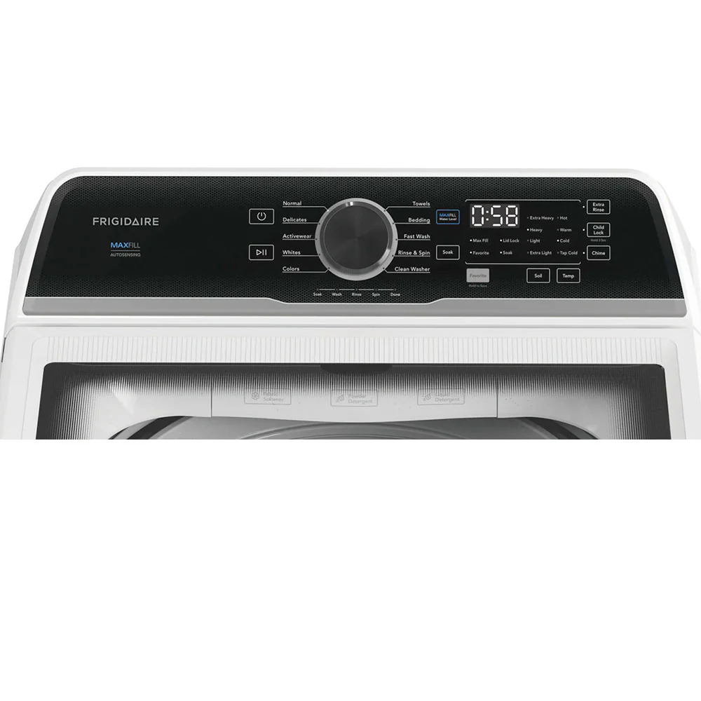 Lavadora 25kg FLVW7523BS Frigidaire 10 ciclos carga superior tambor de acero inoxidable - Image 4