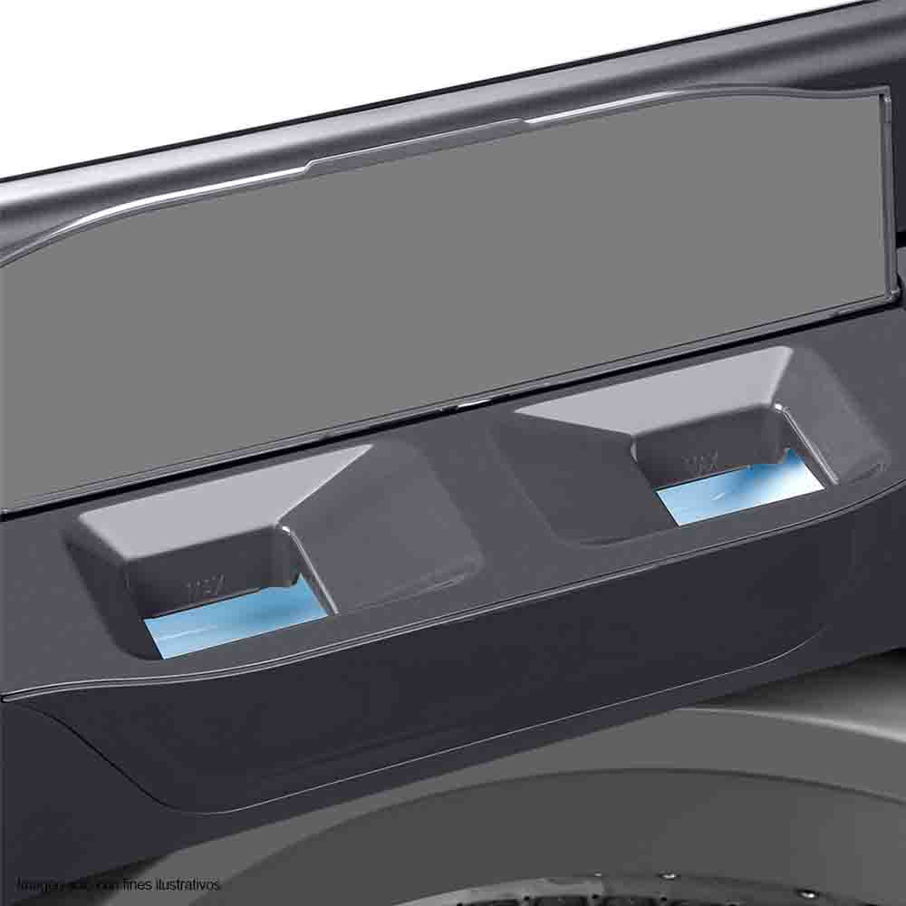 Lavadora automática 16kg LMA6120WDGAB0 color Diamond Gray canasta acero inoxidable panel digital. - Image 6