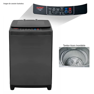 Lavadora de 11kg WM-A1190PS Sankey carga frontal tambor de acero inoxidable - Image 2