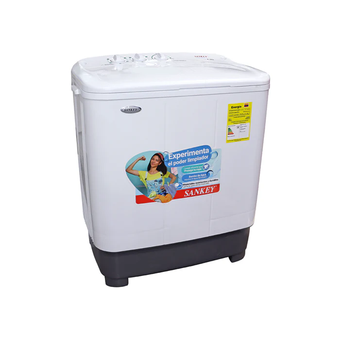 Lavadora Sankey 8Kg Semiautomática WM-8077P