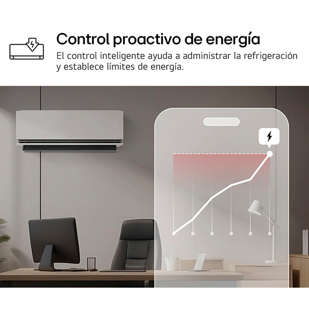 Aire acondicionado Split 24000 BTU VF242C31 LG inverter - Image 7