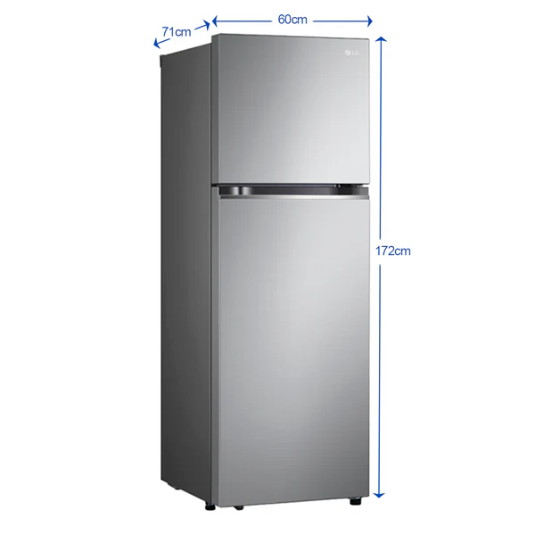 Refrigeradora inverter, 11 pc, VT34BPP, LG, Linear Cooling y Smart Diagnosis, color gris - Image 4