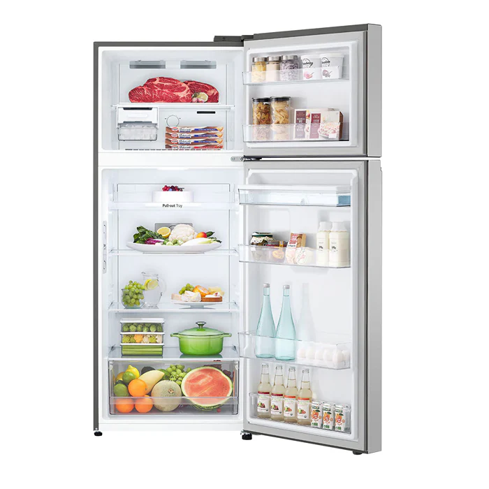 Refrigeradora inverter con dispensador de agua, 13 pc, VT38WPP, LG, Smart Diagnosis, color gris - Image 3