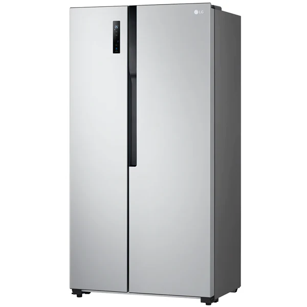 Refrigeradora Side By Side inverter, 18 pc, GS51BPP, LG, color acero pulido