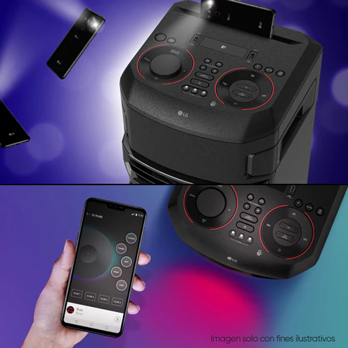 Torre de Sonido Xboom RNC7 LG, Radio FM Multi Bluetooth Super Bass Boost - Image 6