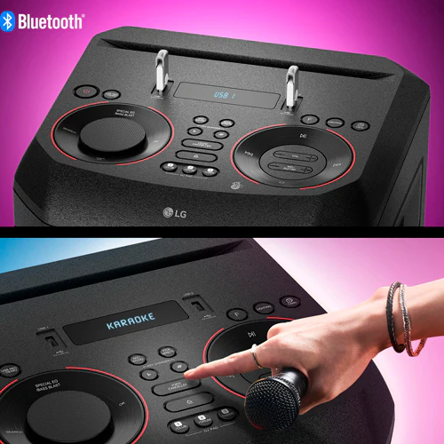 Torre de sonido LG Xboom RNC9 1800W  Doble woofer - Image 4