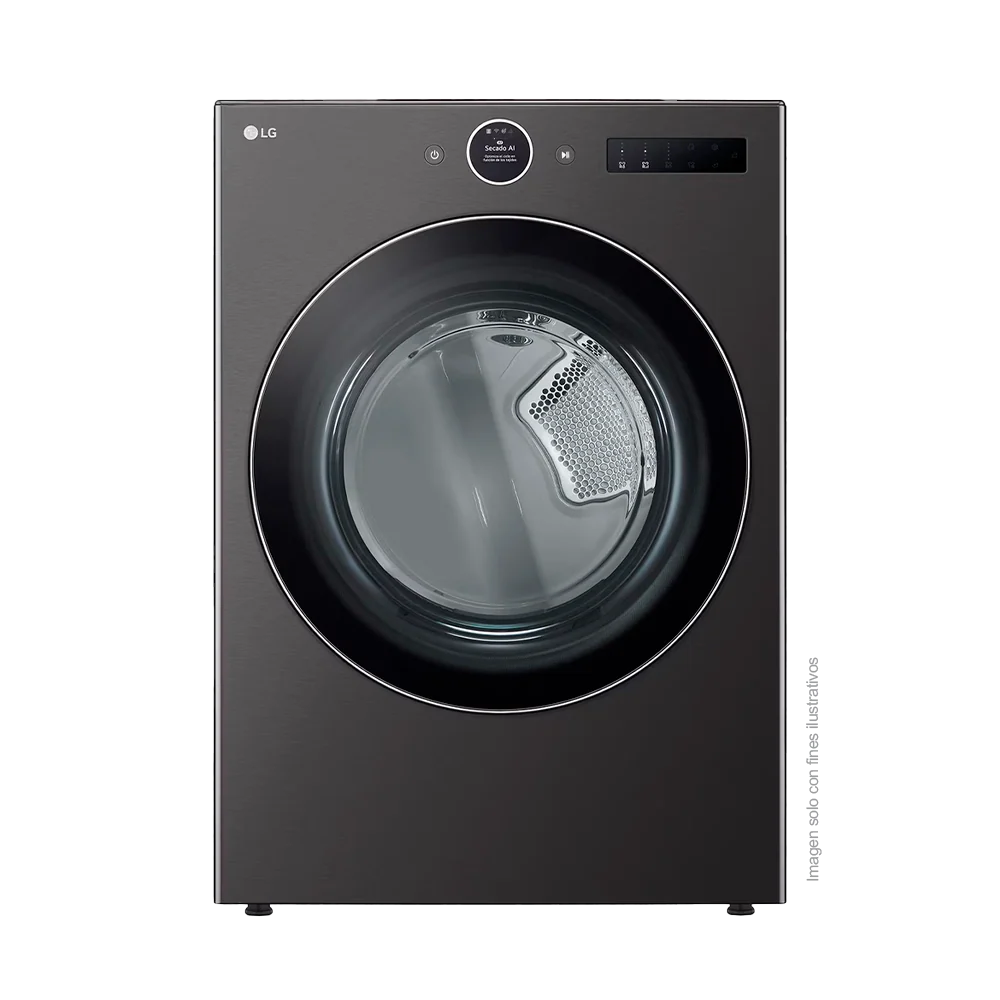 Secadora a gas 22kg DF74BFXS6B LG, Sistema TurboSteam, AI Sensor Dry, ThinQ.