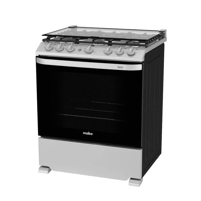 Estufa a gas 30" EMH7602JS0 Mabe 6 quemadores color silver encendido electrónico - Image 6