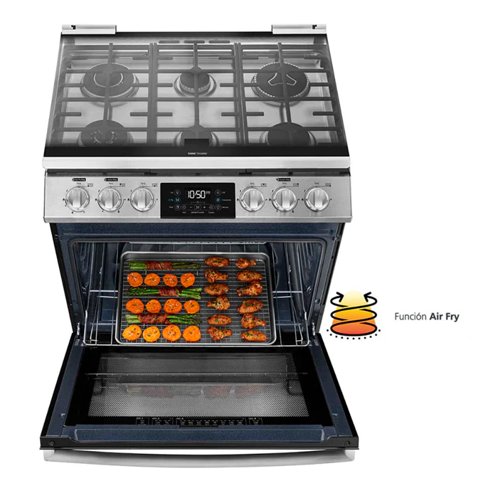Estufa a gas 30" EMH7614DATMSS0 Mabe 6 quemadores - Image 3