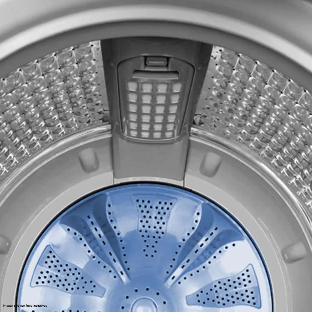 Lavadora automática 14Kg LMA4120WDGAB0 Mabe 9 ciclos panel digital - Image 5