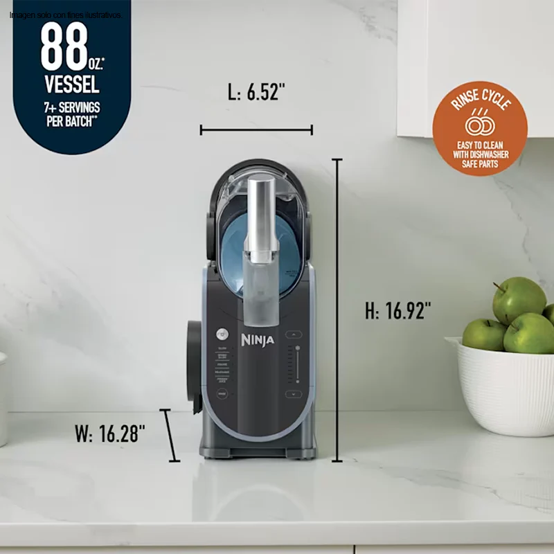 Máquina profesional para bebidas y granizados Modelo FS301LAA Ninja - Image 6