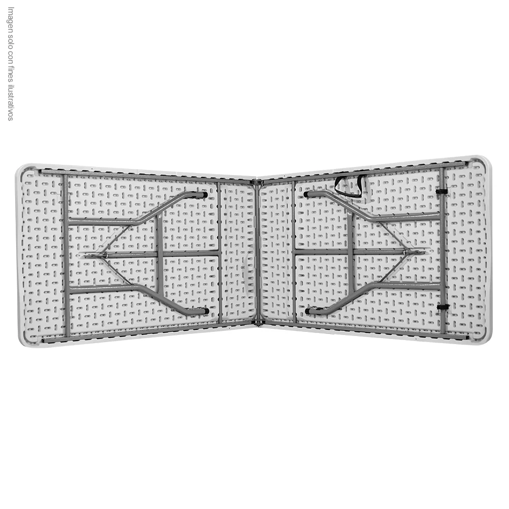 Mesa plástica plegable de 8 pies, modelo TY-Z244 - Image 3