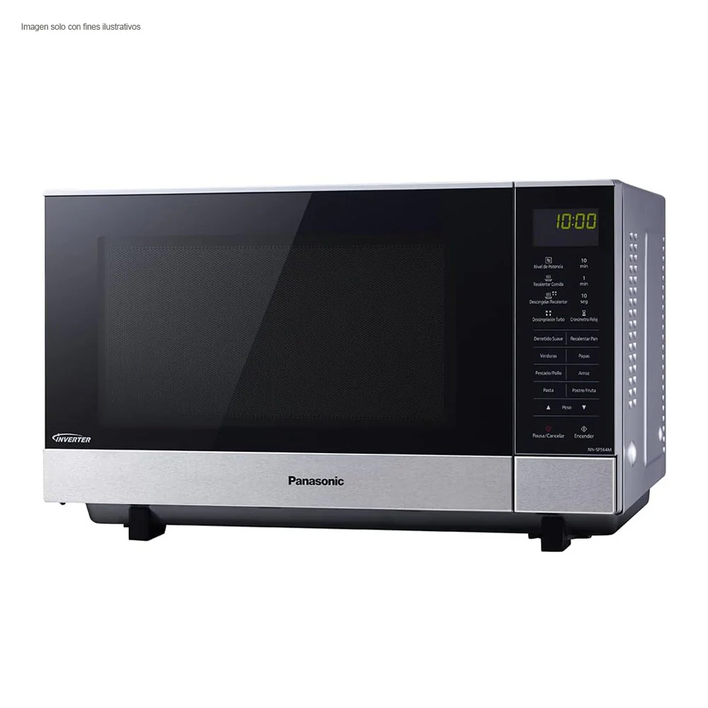 Microondas convencional 1.0pc NN-SF564MRPH Panasonic color gris