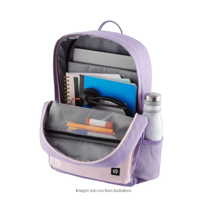 Mochila HP Campus 7J597AA color lavanda para laptop hasta 15.6" - Image 2