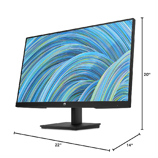 Monitor HP MT V24V G5 23.8" 1920X1080 75hz HDMI/VGA Black - Image 4