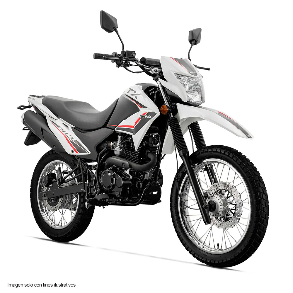 Moto MO-M-TX200-WHITE Keeway  200CC