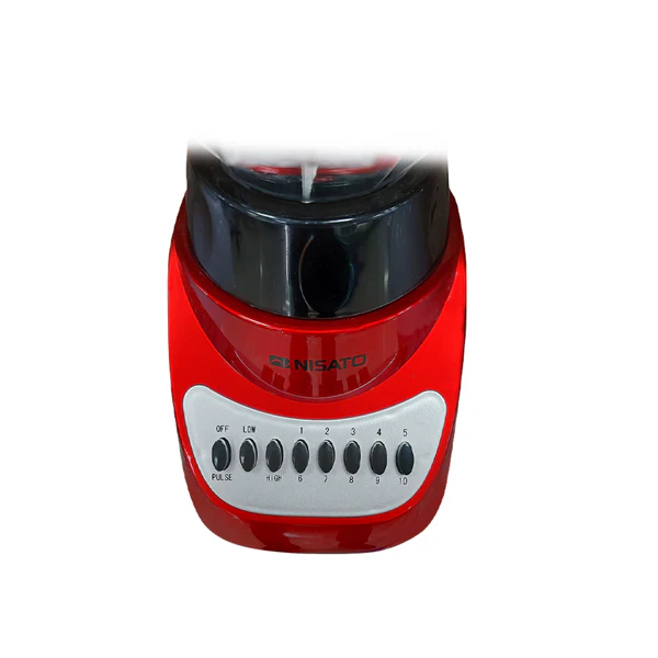 Licuadora 1.5 litros NLI-410PPN  Nisato color rojo jarra plástica. - Image 3