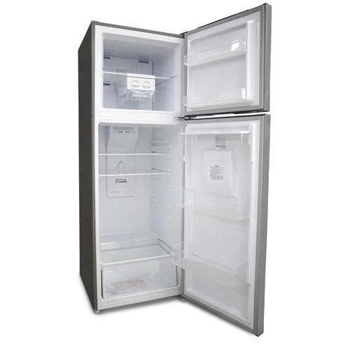 Refrigeradora, 11 PC, NRF-318SWDML, Nisato, Dispensador de agua, bandejas de vidrio templado, color gris