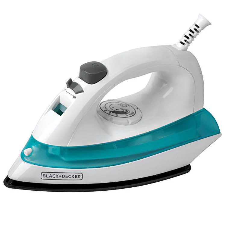 BLACK & DECKER PLANCHA VAPOR IRBD100 CELESTE SUELA ANTIADHERENTE SPRAY Y ROCIAD - Image 3