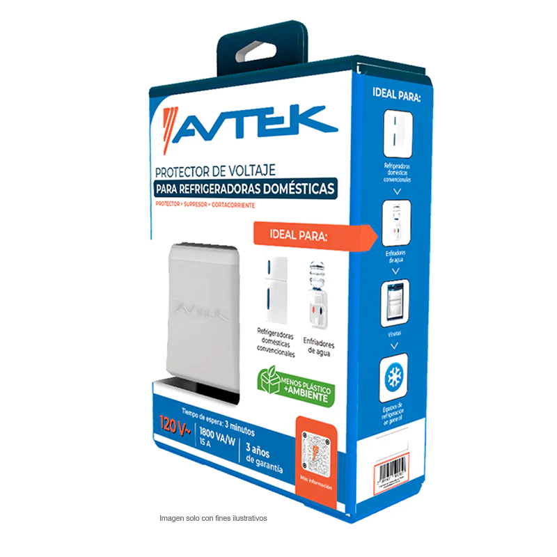 Protector de voltaje para refrigeradoras domésticas. PTN-1T515. AVTEK - Image 2