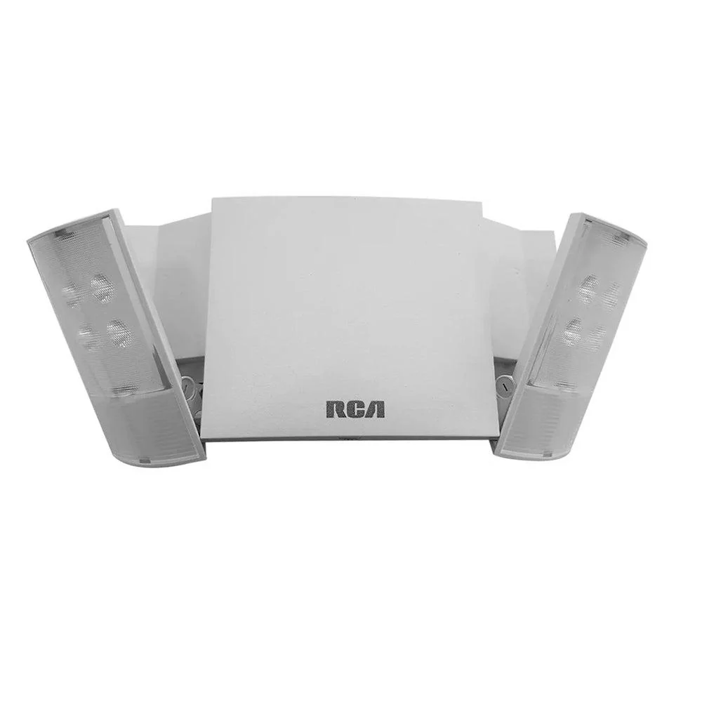 RCA LAMPARA DE EMERGENCIA RLEM4 FLAT MOVIBLE 120-277VAC