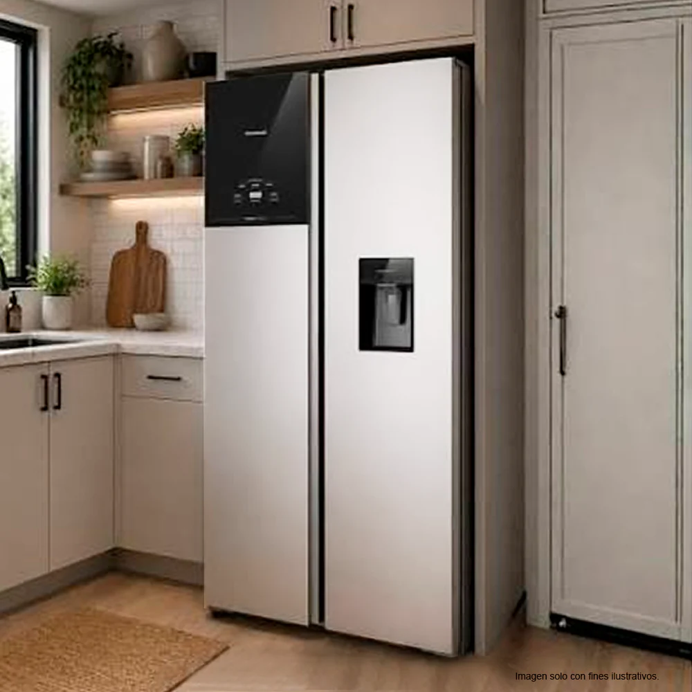 Refrigerador Side by Side 19PC FRS19F3N5BI Frigidaire INVERTER