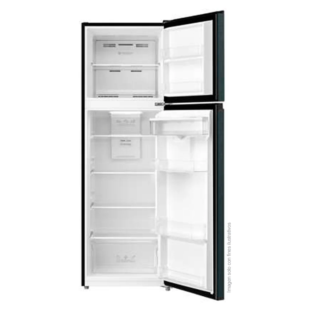 Refrigeradora 9.32pc RF-NV274LSS Mystic Inverter, No Frost, color gris nublado, iluminación LED, control electrónico de temperatura - Image 2