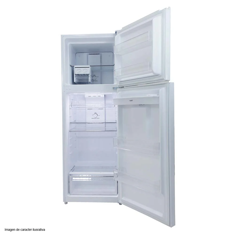 Refrigeradora 11.7pc Top Mount NRF-318SSWDMH Nisato con dispensador de agua color acero inoxidable - Image 3