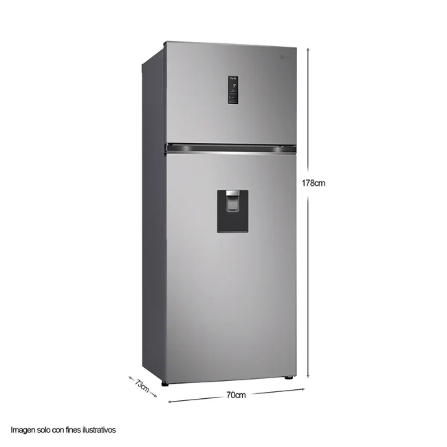 Refrigeradora con dispensador de agua, 16 pc, VT48SPYC, LG, panel de control en puerta - Image 6