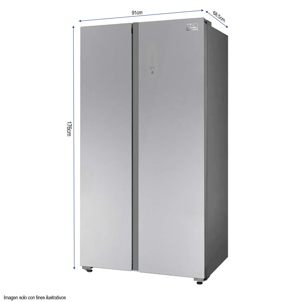Refrigeradora 20pc Side by Side modelo RCSS205GD RCA - Image 3