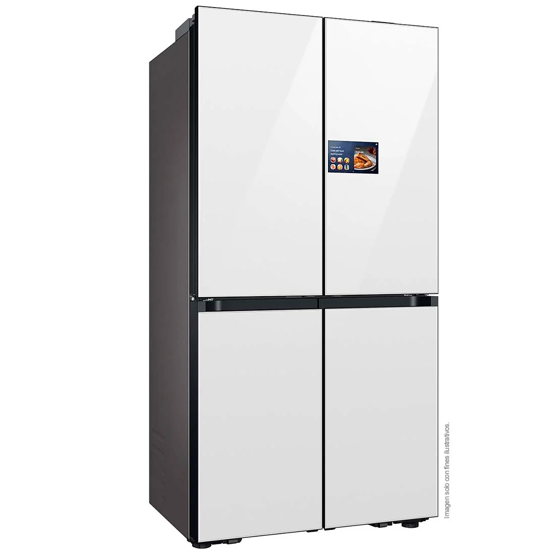 Refrigeradora 23PC French Door Bespoke, 4 puertas, Samsung color blanco limpio. - Image 2