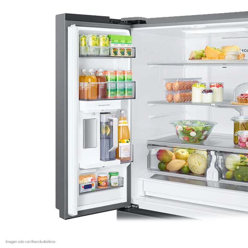 Refrigeradora French Door 31.3pc RF32CG5N10S9AP Samsung inverter de 3 puertas acero inoxidable - Image 6