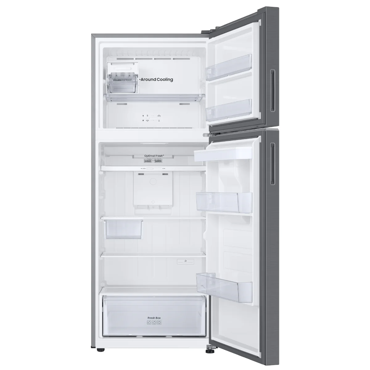 Refrigeradora Samsung 14pc RT42DG6734S9AP color silver WiFi inteligente integrado dispensador de agua - Image 3