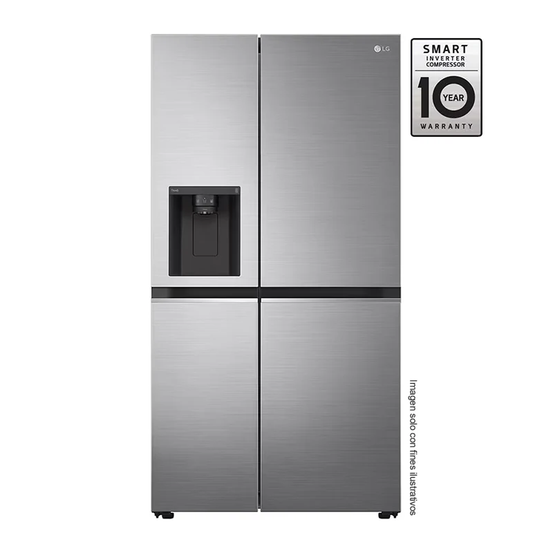Refrigeradora Side By Side 27pc | VS27LWID LG | Door Cooling | inverter | LinearCooling