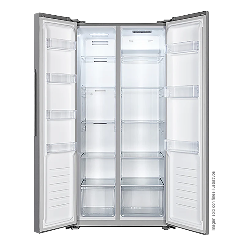 Refrigeradora Slim Fit, 15.6pc, RS3P428NEDA2; Hisense, Sistema Multi Airflow, acero inoxidable, No Frost - Image 3