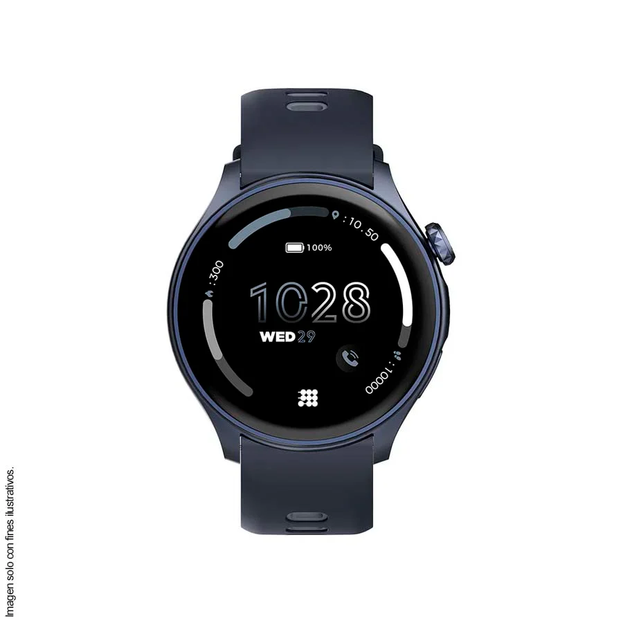 Smartwatch, 1.43”, CT-AURA2-2, Cubitt, Bluetooth AMOLED con llamadas, azul