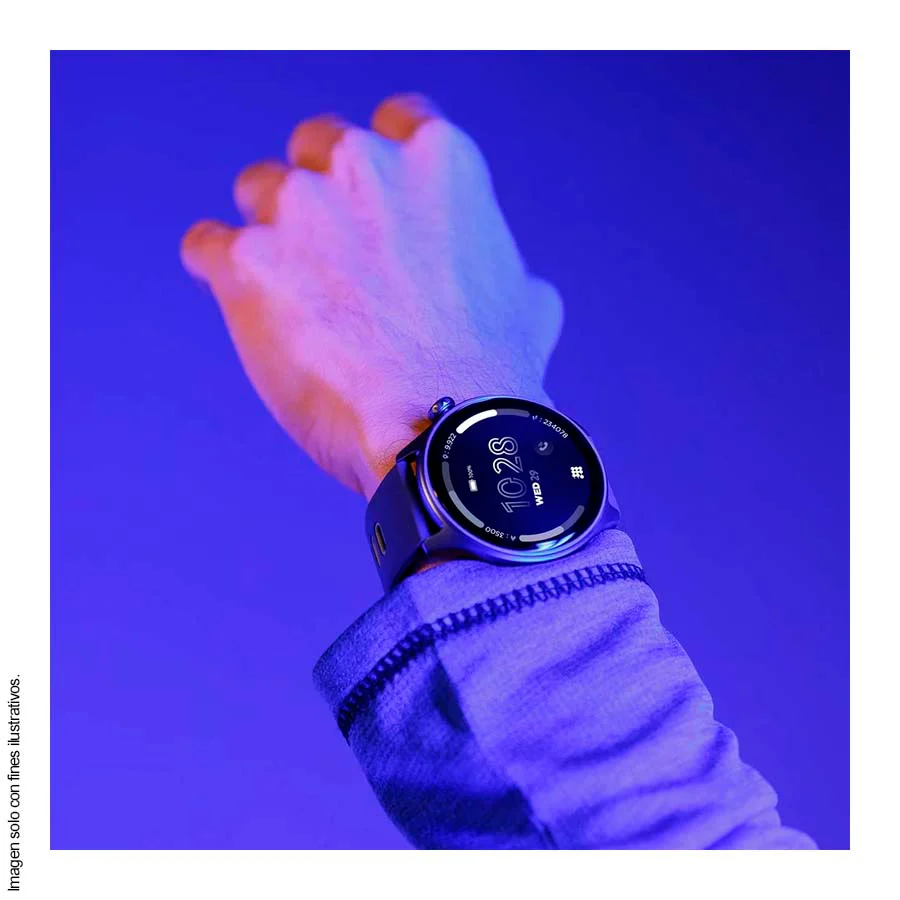 Smartwatch, 1.43”, CT-AURA2-2, Cubitt, Bluetooth AMOLED con llamadas, azul - Image 3