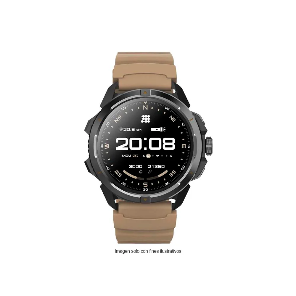 Smartwatch, 1.48”, CT-TERRA9, Cubitt, AMOLED Bluetooth, chocolate - Image 2