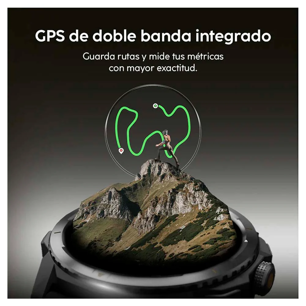 Smartwatch, 1.48”, CT-TERRA9, Cubitt, AMOLED Bluetooth, chocolate - Image 5