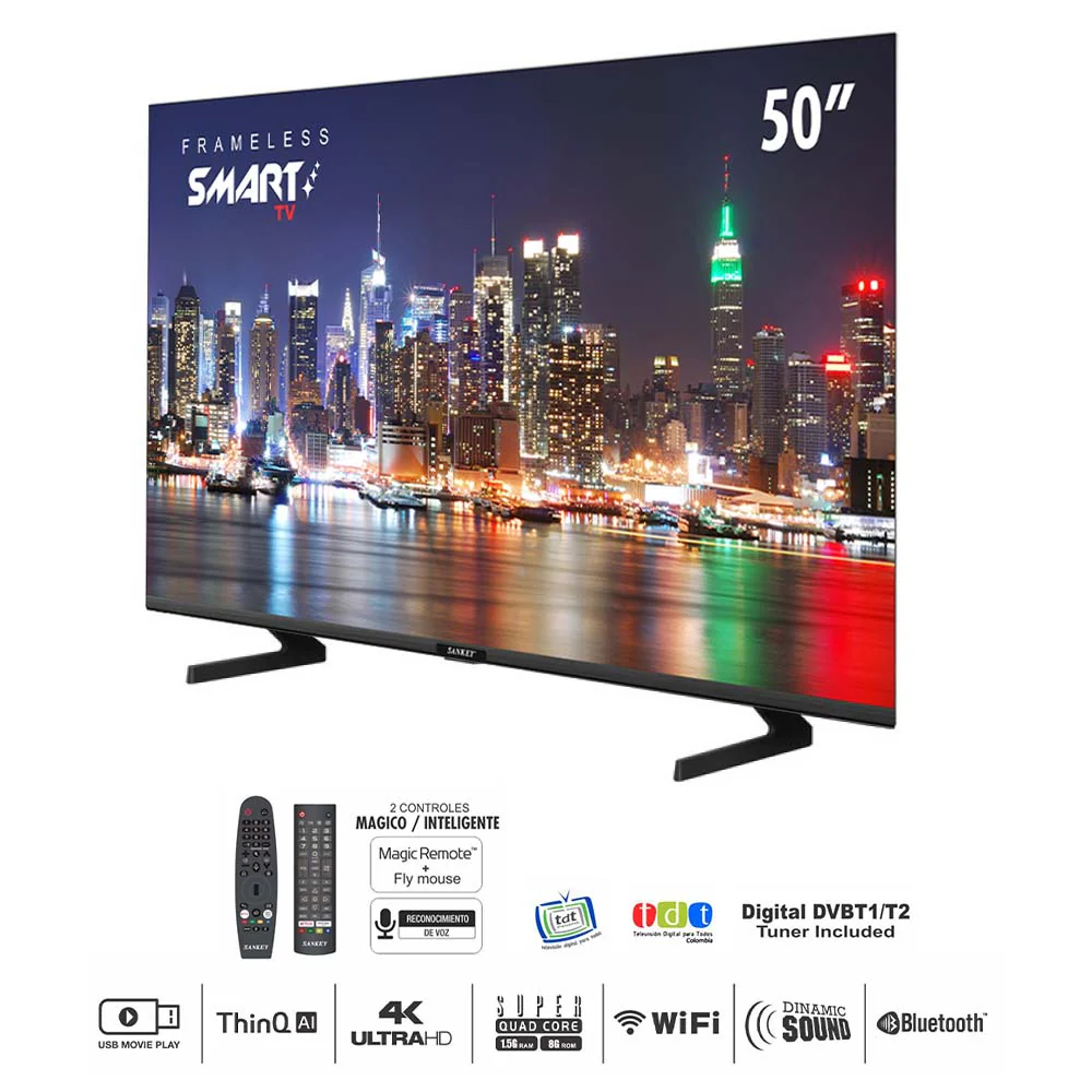 Televisor Led Smart 50" 4K CLED-50DW9 - Image 2
