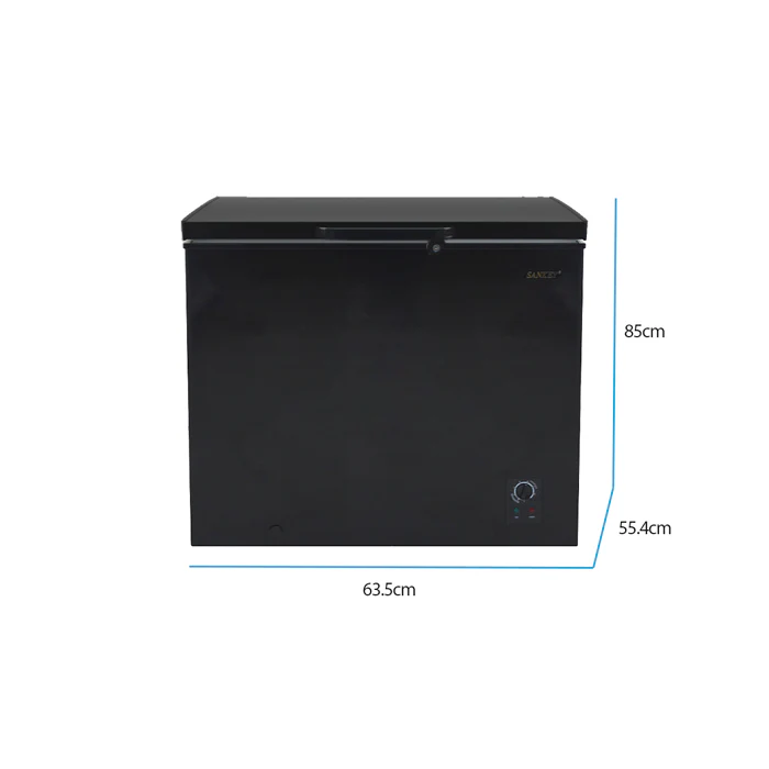 Congelador horizontal 5 pc Sankey RFC-591negro canasta divisora 145 litros. - Image 4