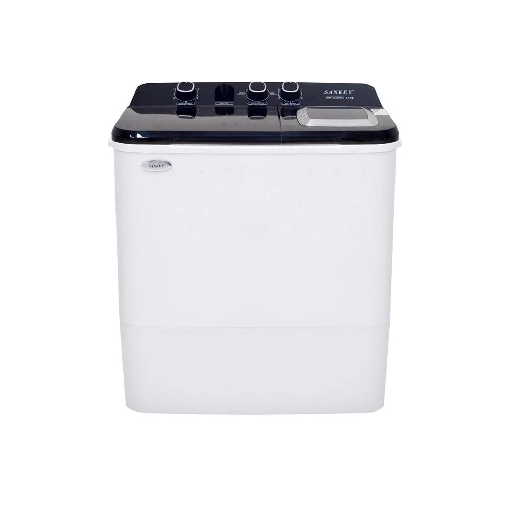 Lavadora Sankey semiautomática doble Tina 11 kg. Modelo WM-1113PBL - Image 2