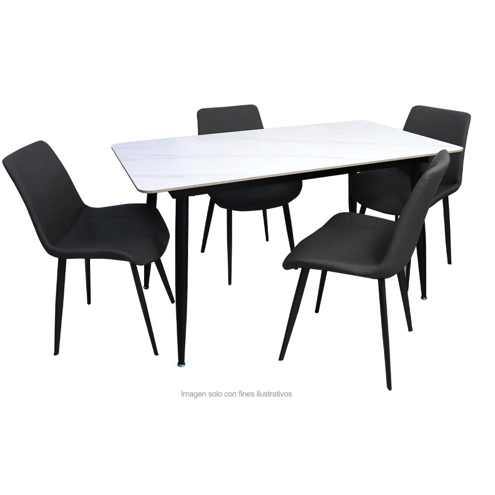 Set de comedor 4 puestos modelo H210159B - Image 2