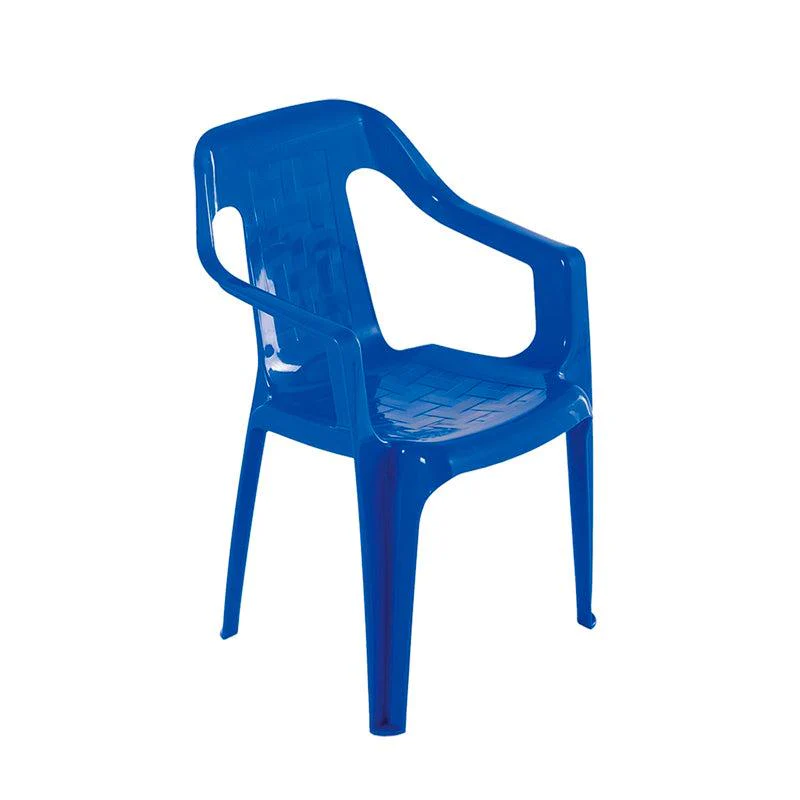 Silla plástica infantil 5607-XP color azul modelo estrella - Image 3