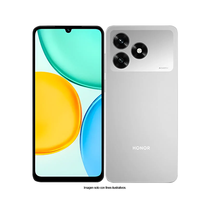 Smartphone Honor X5D, color plata meteoro 4GB+128GB, dual card