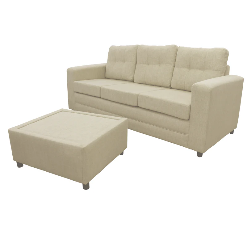 Sofá modular modelo turqueza, estructura de madera y tapizado en tela chenille - Image 5